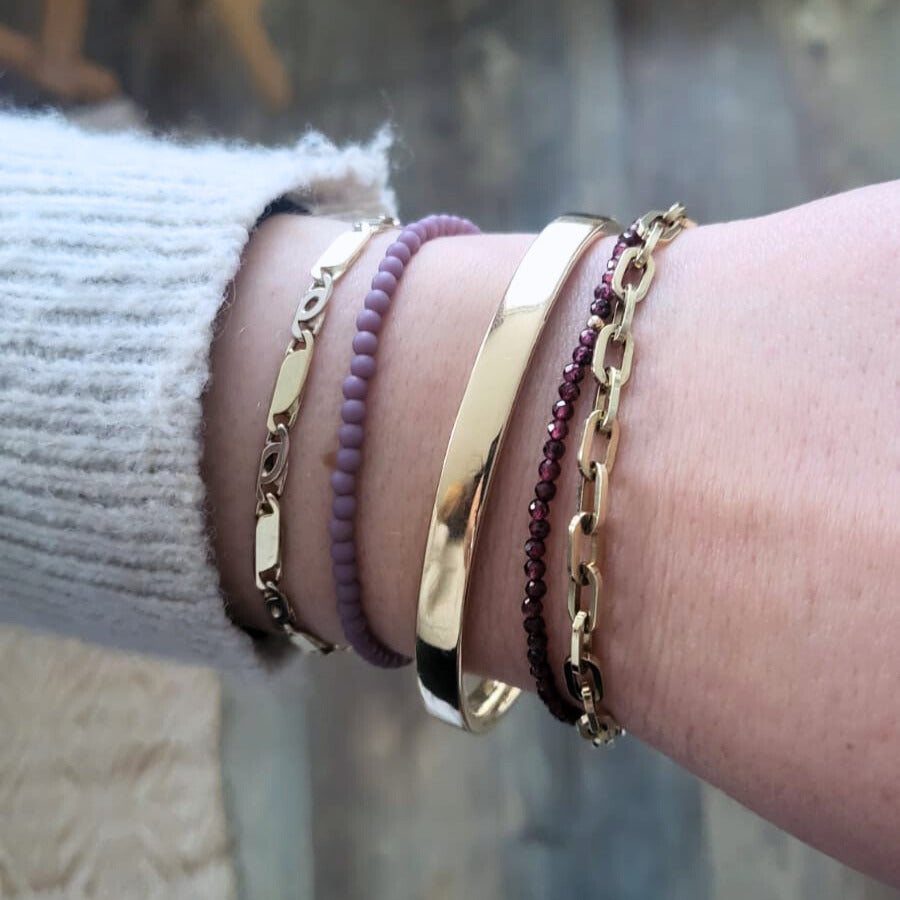 Vintage 14k gold bangle