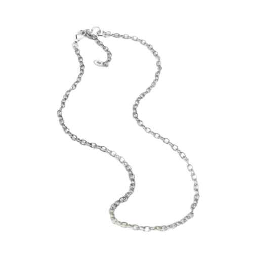 Barse Silver Chain Braid Detail