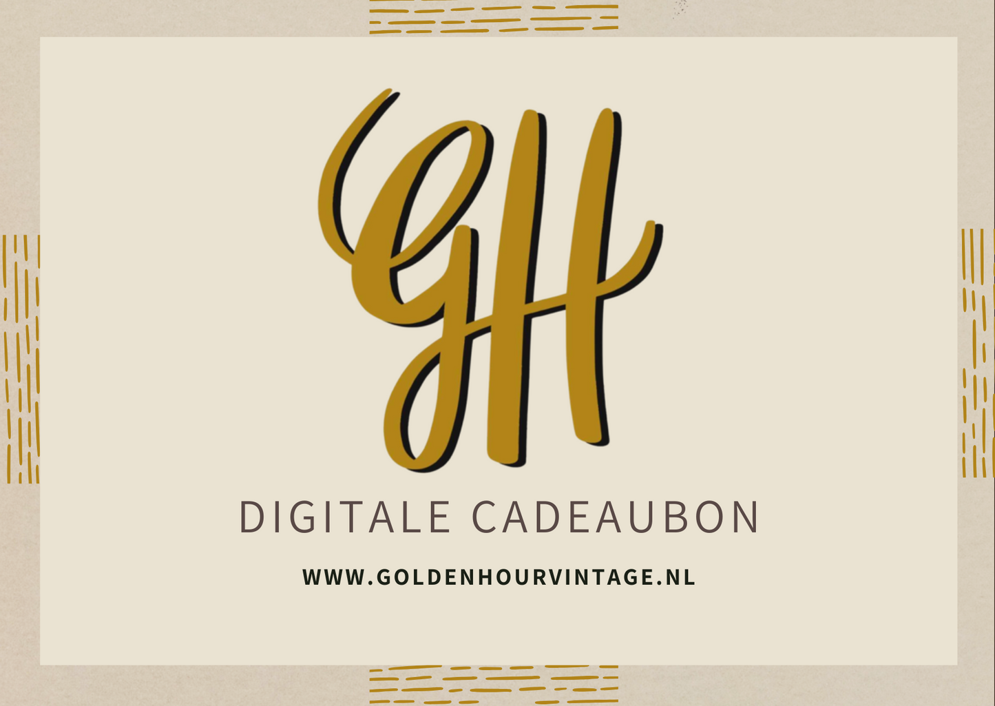 Digitale Cadeaubon