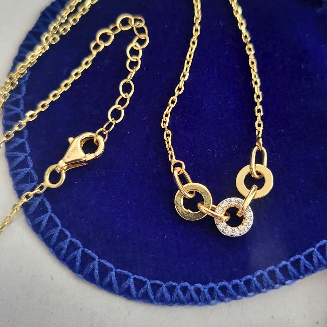 Pre-owned 14k gouden ketting chain