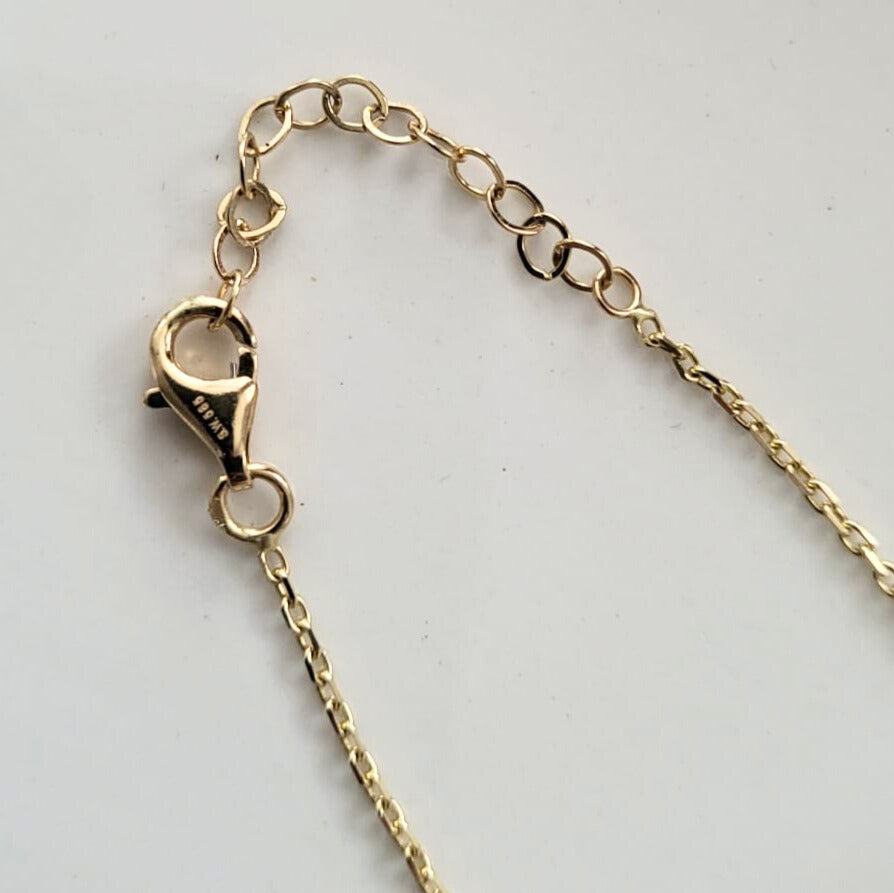 Pre-owned 14k gouden ketting chain