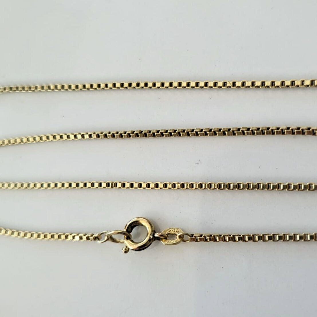 Vintage 14k gouden venetiaanse ketting