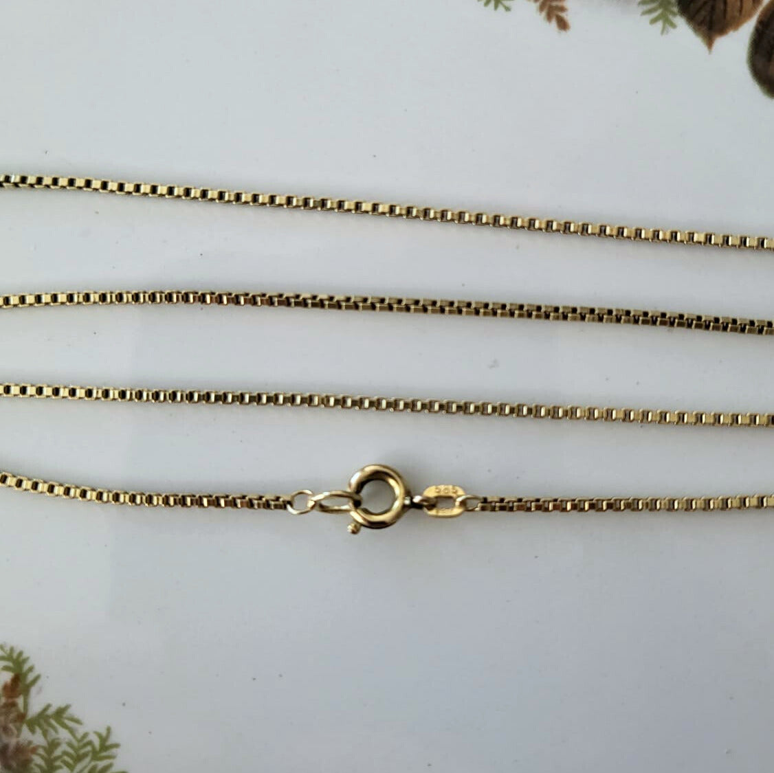 Vintage 14k gouden venetiaanse ketting