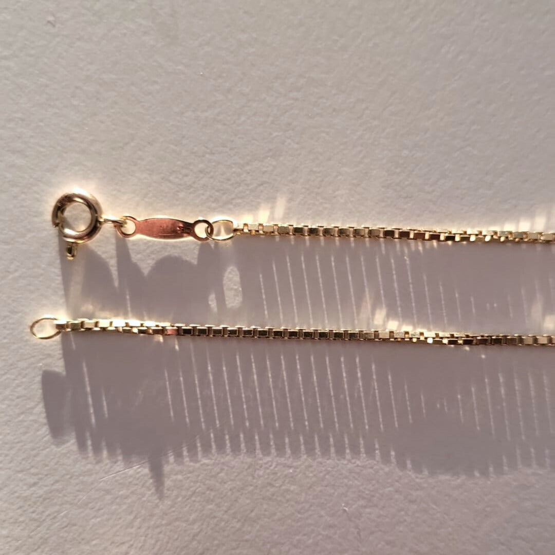Vintage 14k gouden venetiaanse ketting