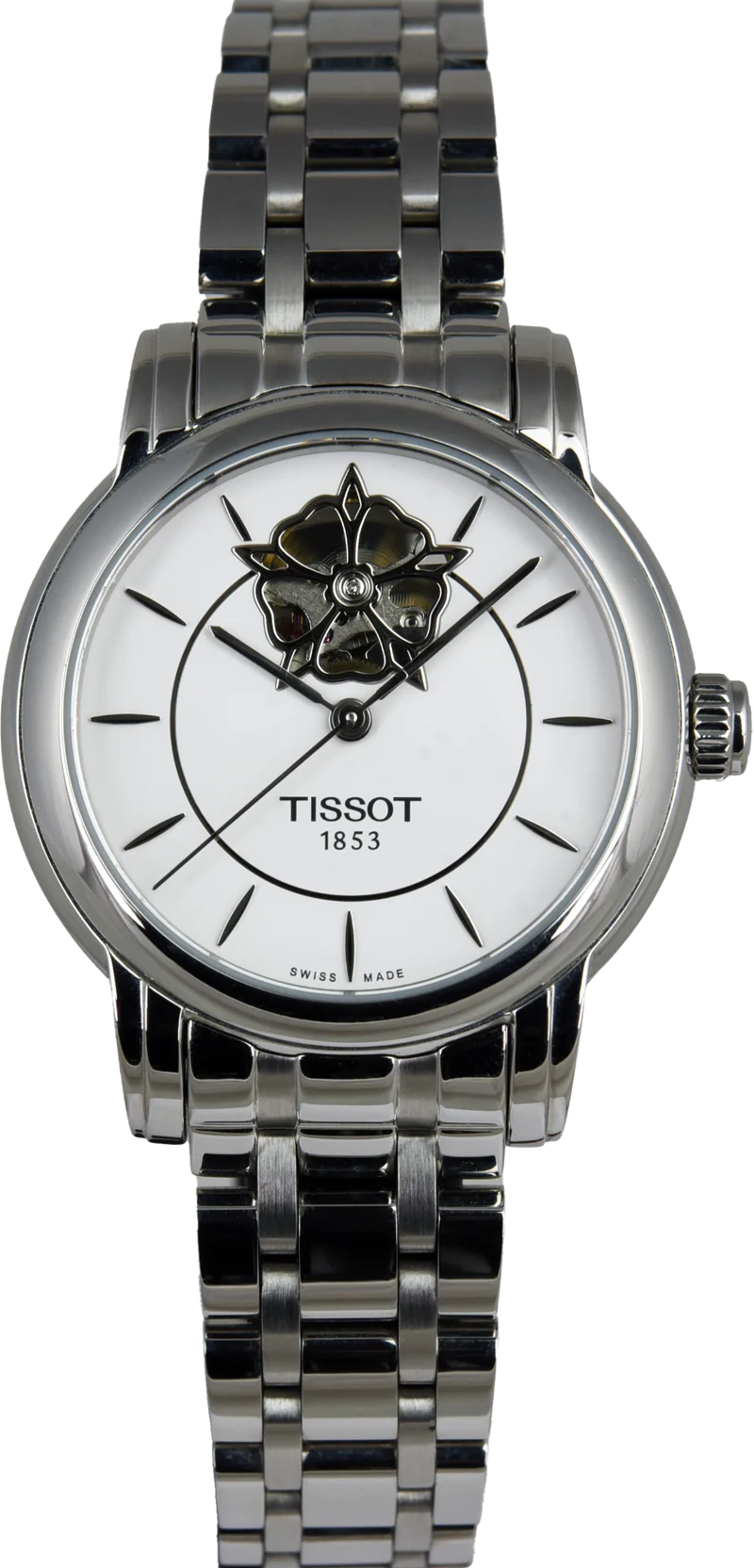 Pre-owned Tissot Lady Heart Powermatic 80 T050.207.11.011.04