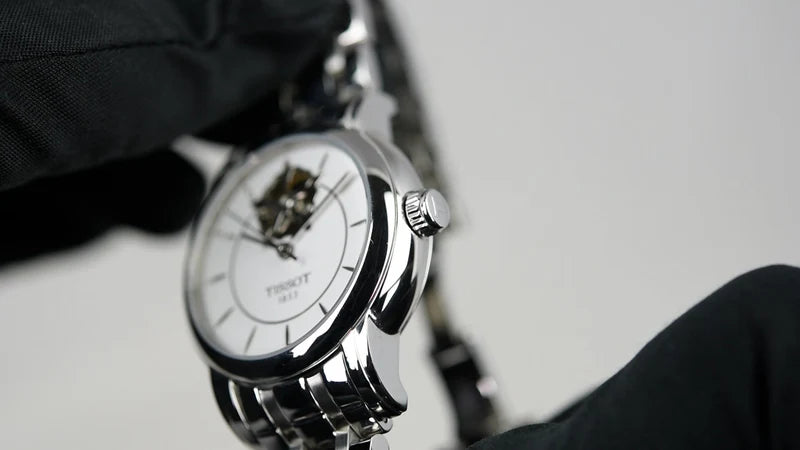 Pre-owned Tissot Lady Heart Powermatic 80 T050.207.11.011.04