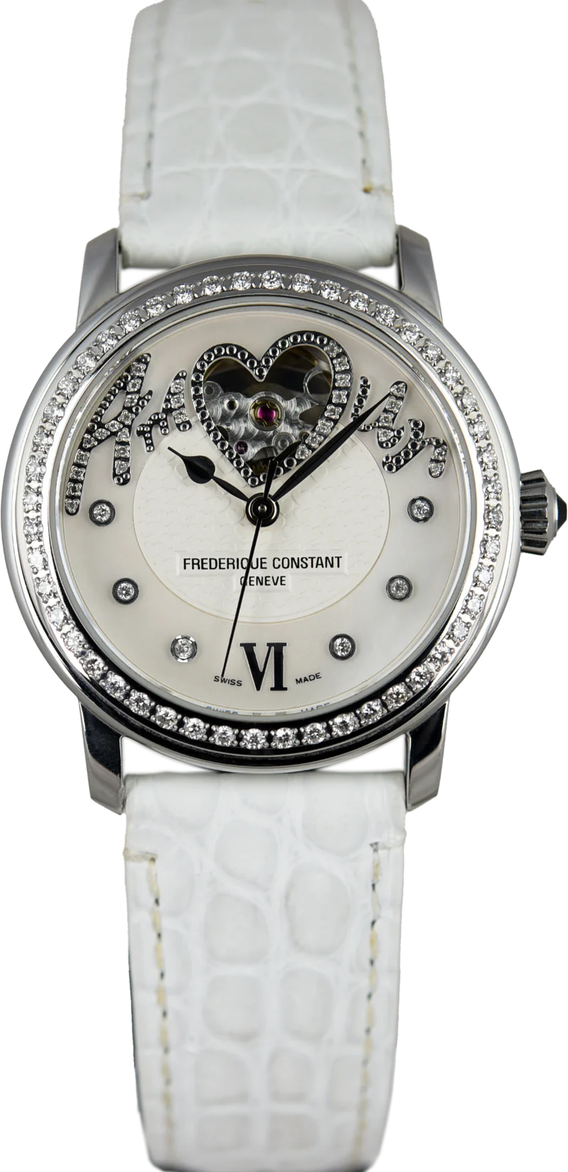 Pre-owned Frederique Constant Heart Beat Limited Edition FC-310SQ2PD6