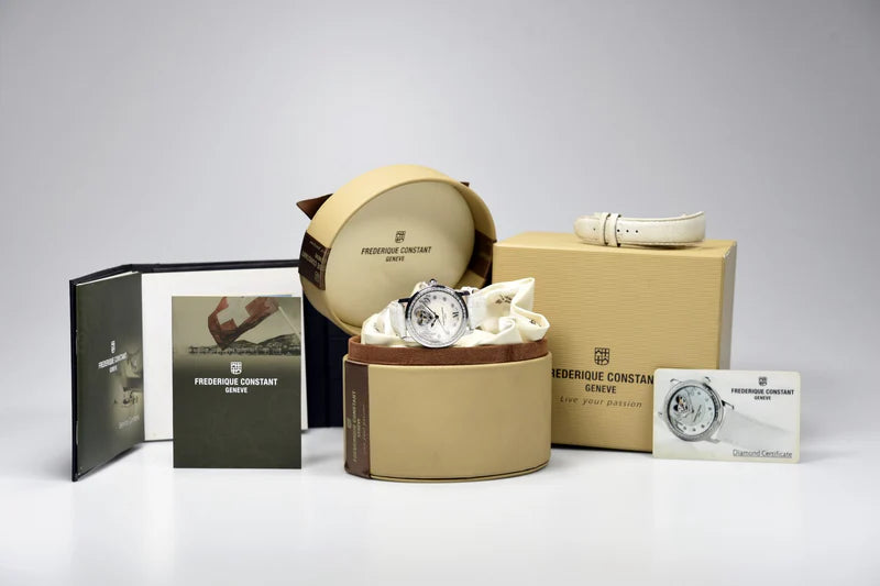 Pre-owned Frederique Constant Heart Beat Limited Edition FC-310SQ2PD6