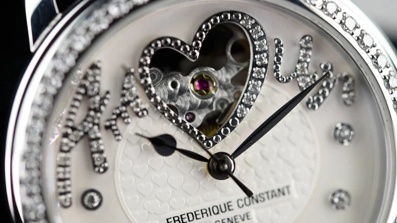 Pre-owned Frederique Constant Heart Beat Limited Edition FC-310SQ2PD6
