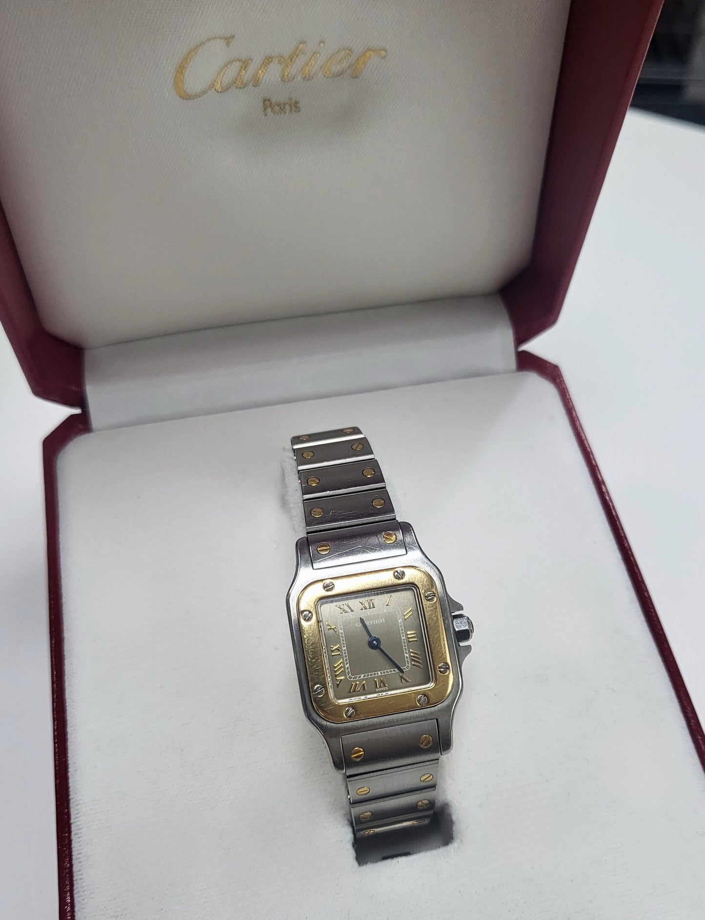 Vintage Cartier Santos Galbée W20031C4