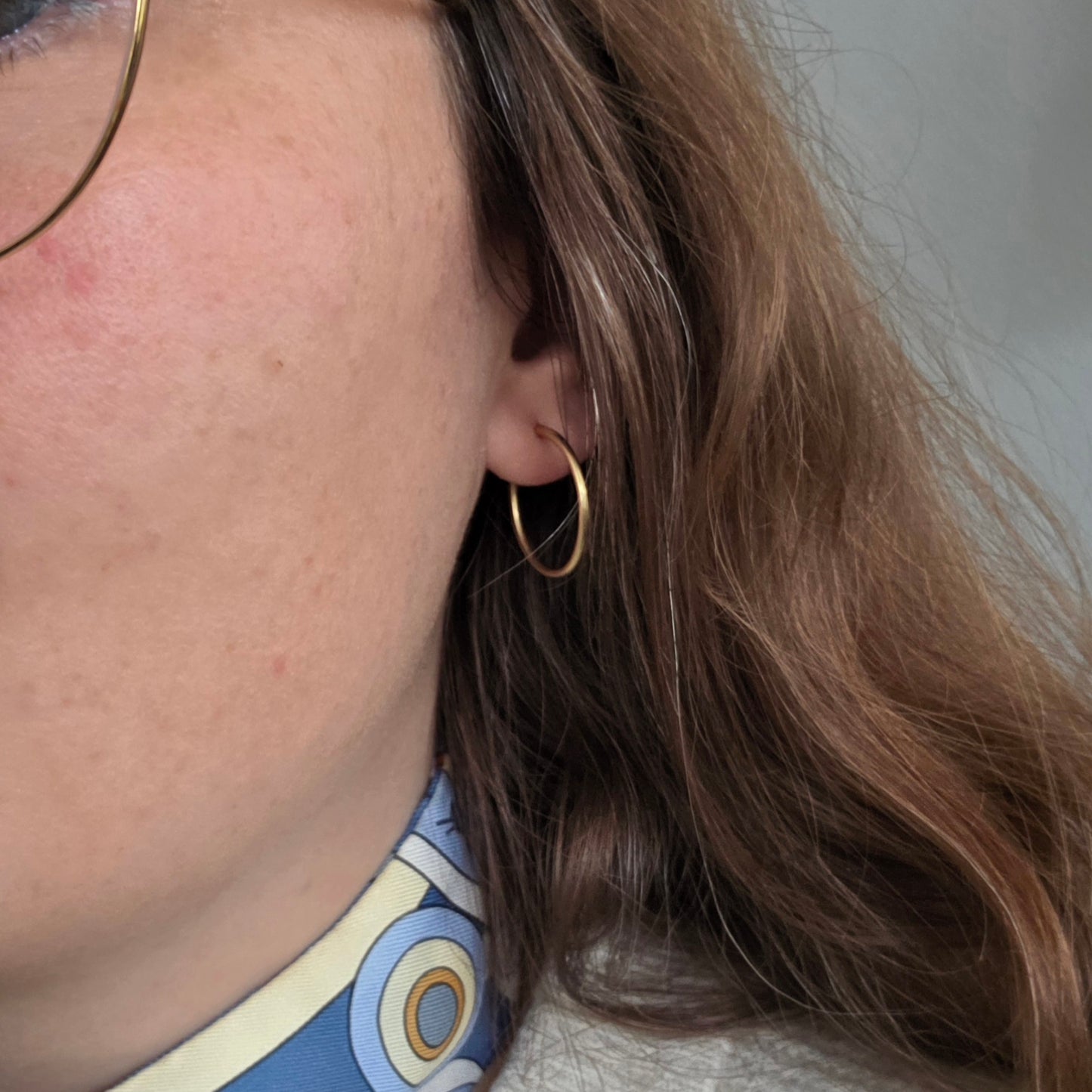 Vintage 14k gouden creolen
