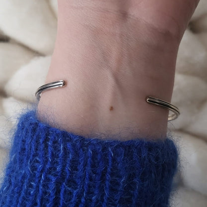 Barse Zilver Cuff Armband Turquoise