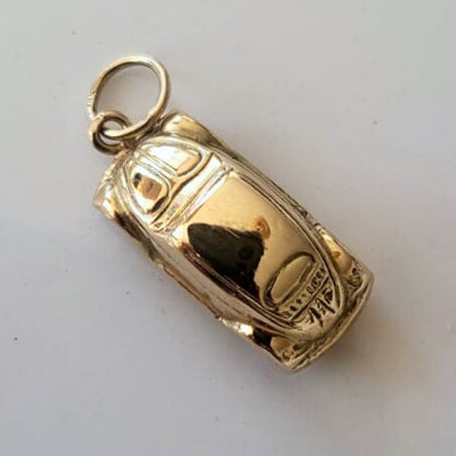 Vintage 14k gouden hanger auto