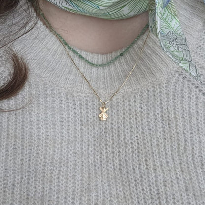 Vintage 18k gouden hanger molen