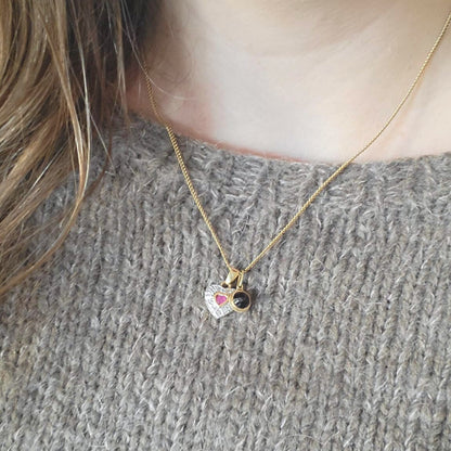 Vintage 14k gouden gourmet ketting