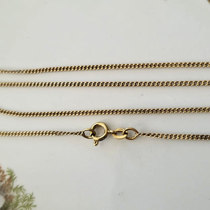 Vintage 14k gouden gourmet ketting