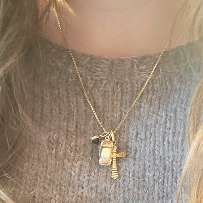 Vintage 14k gouden venetiaanse ketting