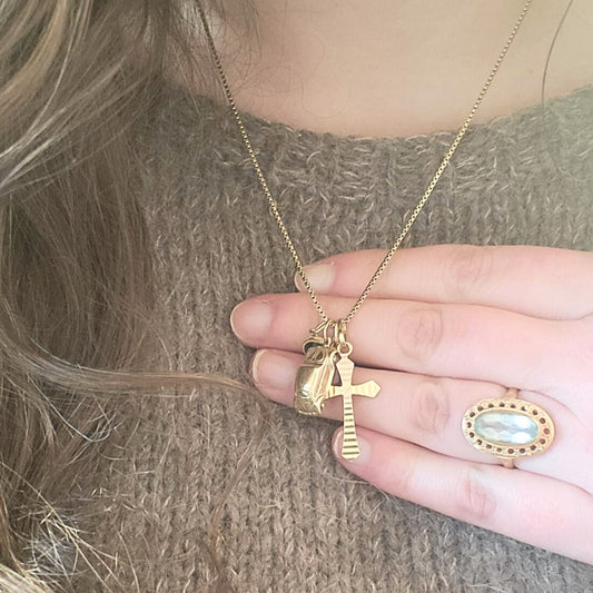 Vintage 14k gouden venetiaanse ketting