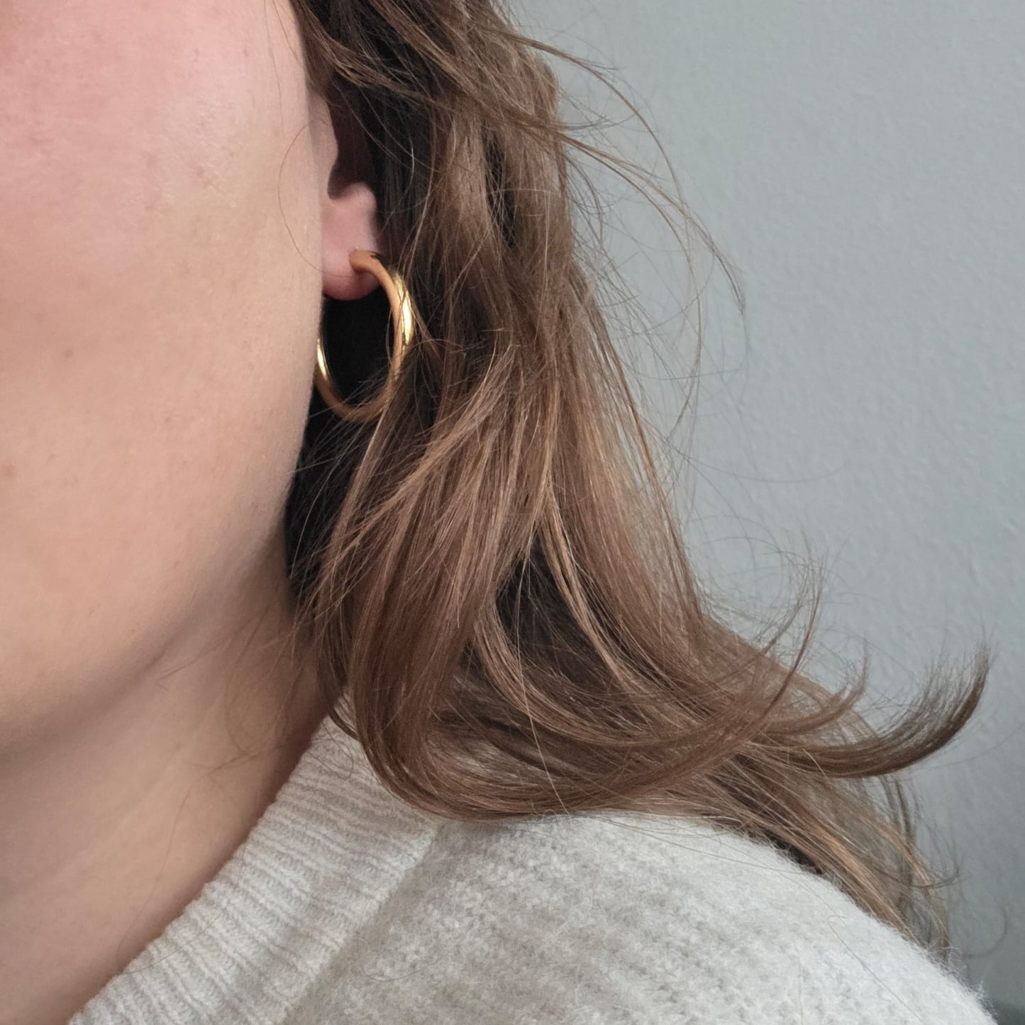 Vintage 14k gouden creolen