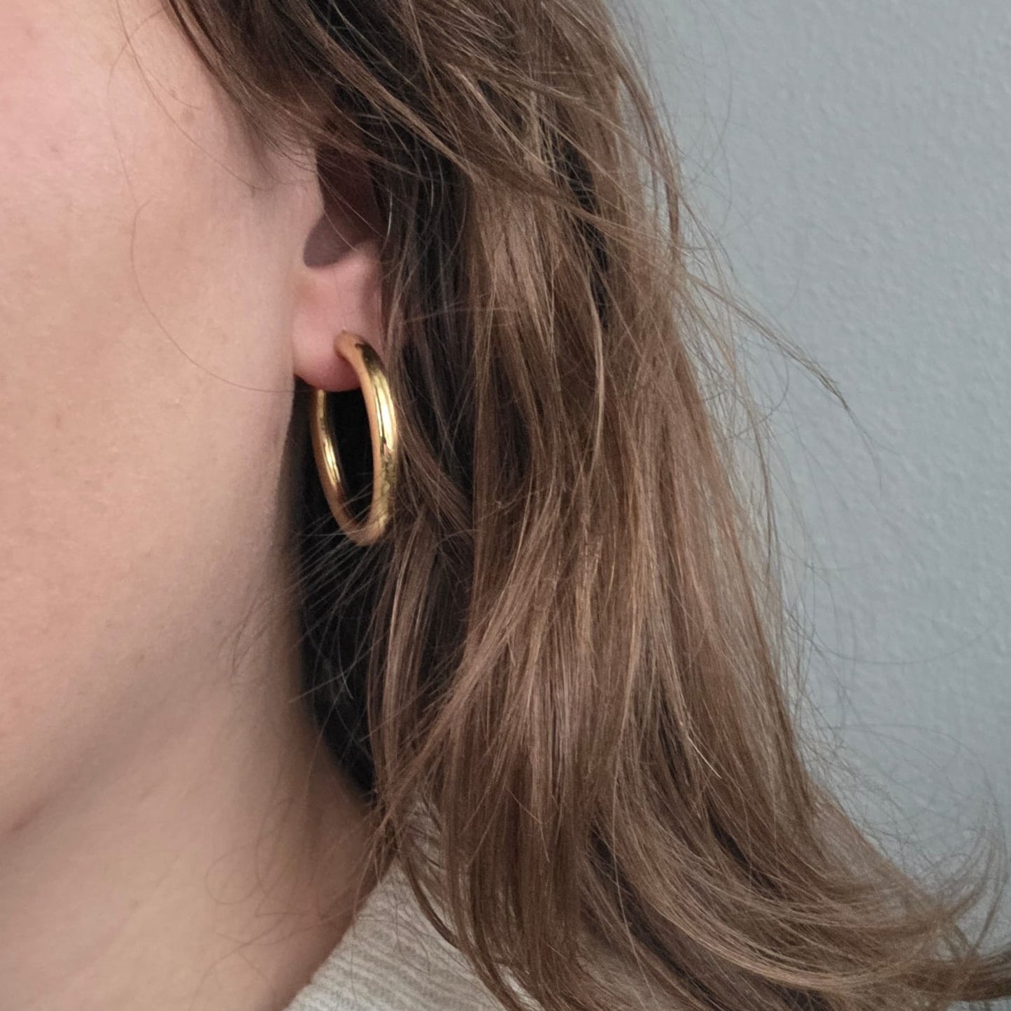 Vintage 14k gouden creolen