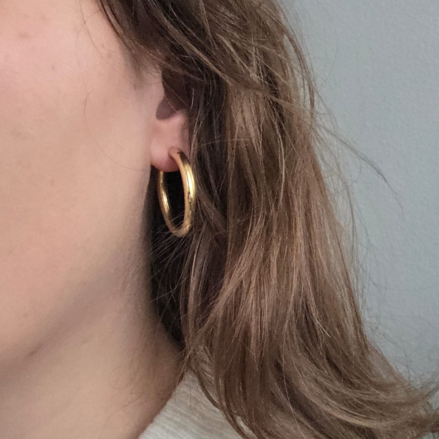 Vintage 14k gouden creolen