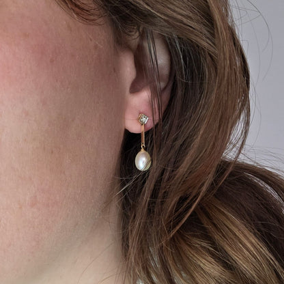 Vintage 14k gold stud earrings