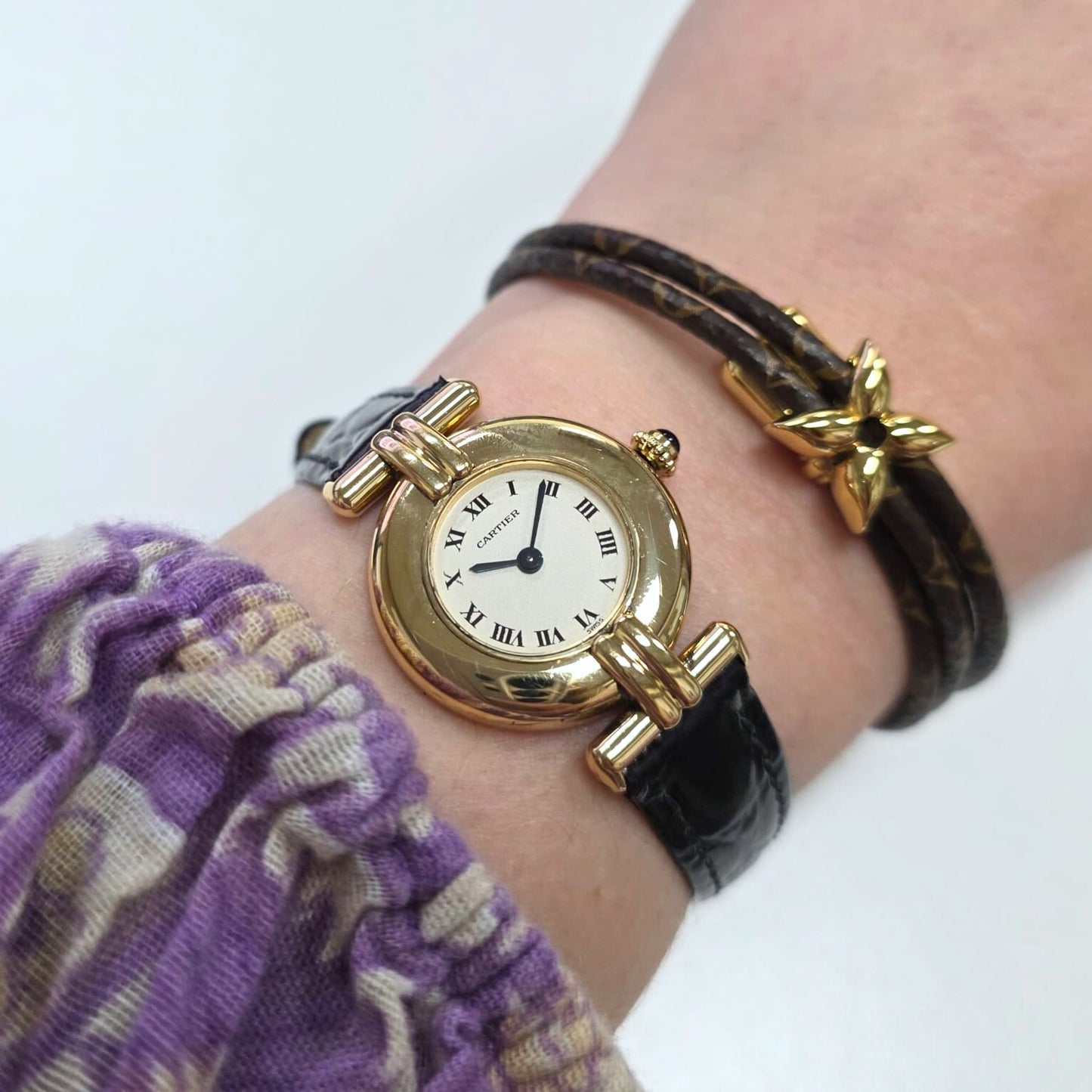 Vintage 18k Cartier Colisee 8057924C