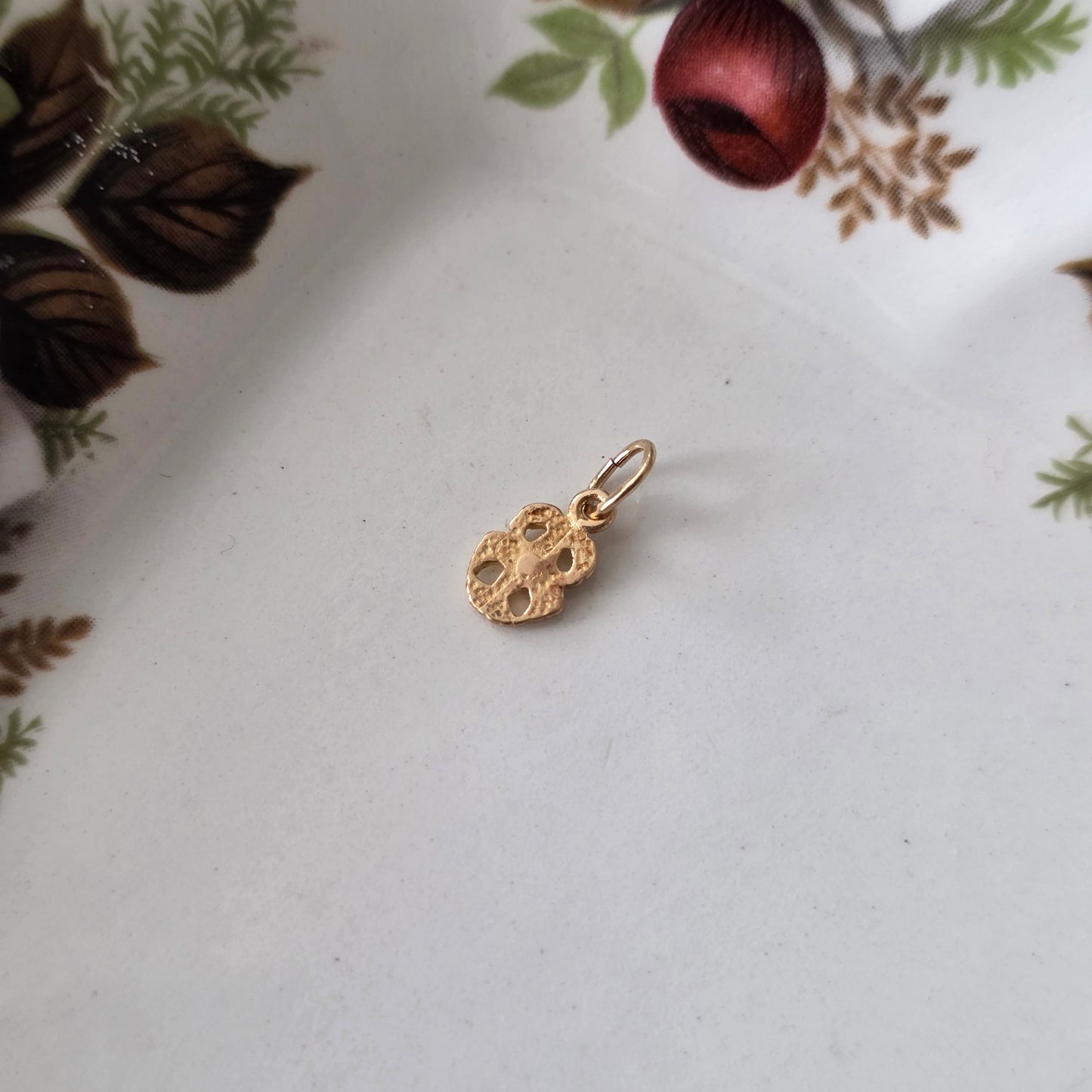 Vintage 18k gouden hanger kreeft