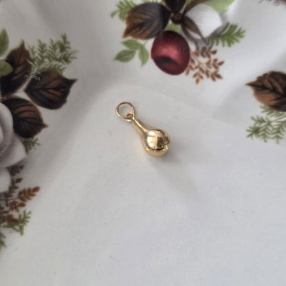 Vintage 18k gouden hanger drup