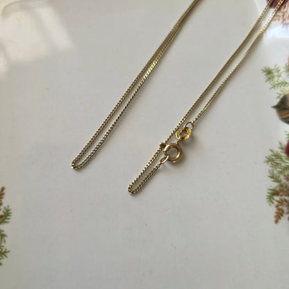 Vintage 14k gouden gourmet ketting