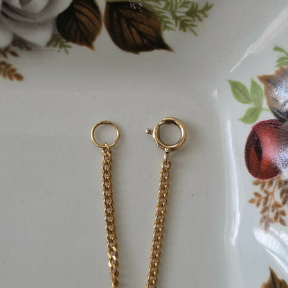 Vintage 14k gold chain extender