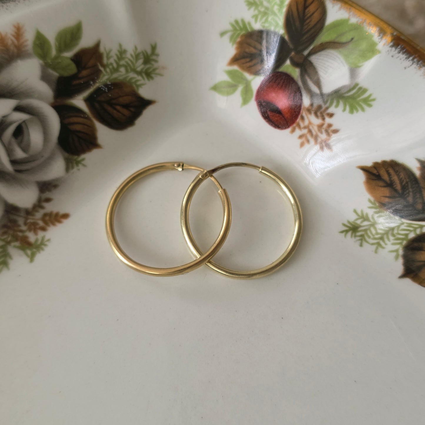 Vintage 14k gouden creolen