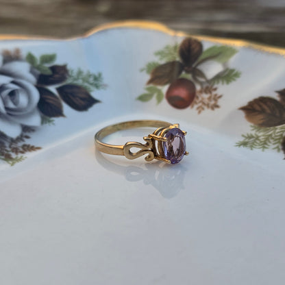 Vintage 14k gouden ring kunziet