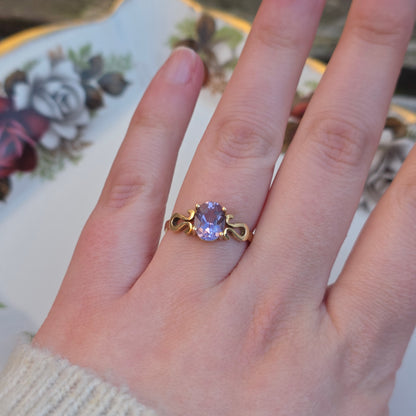 Vintage 14k gouden ring kunziet