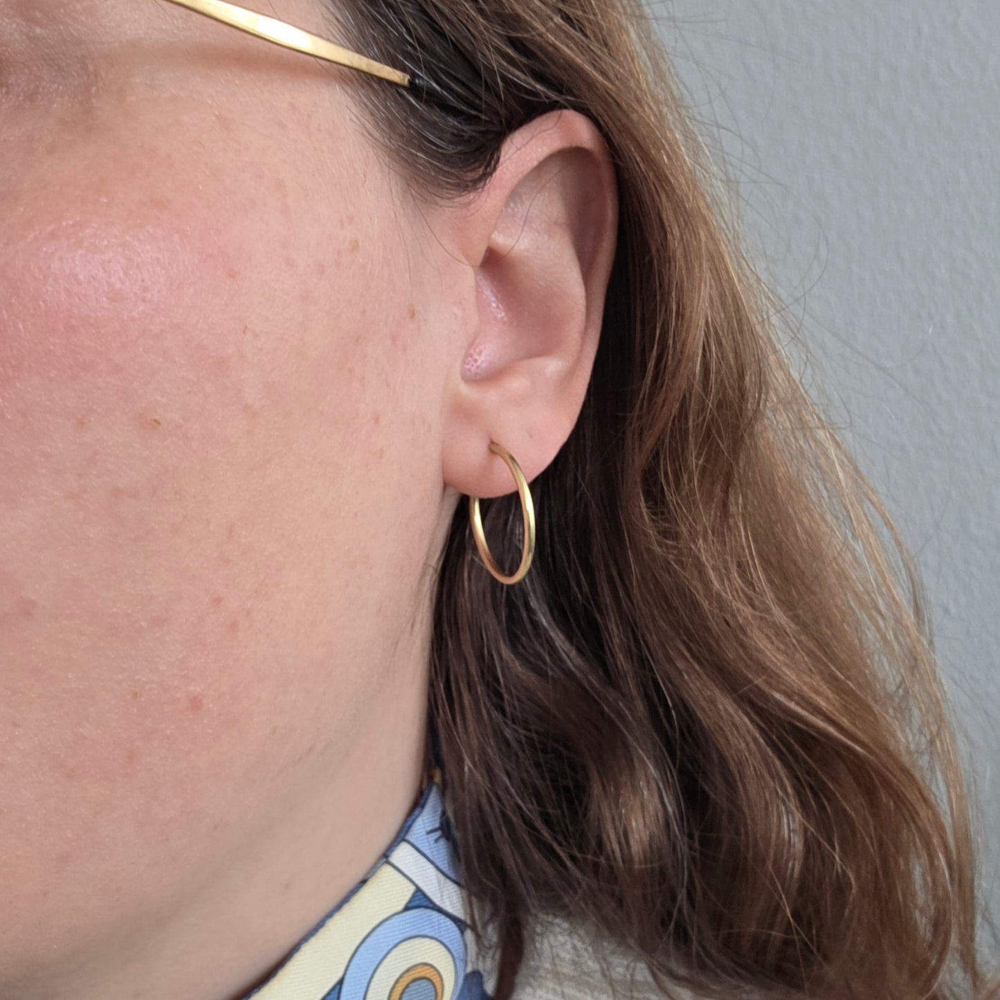 Vintage 14k gouden creolen