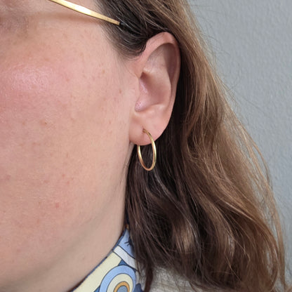 Vintage 14k gouden creolen