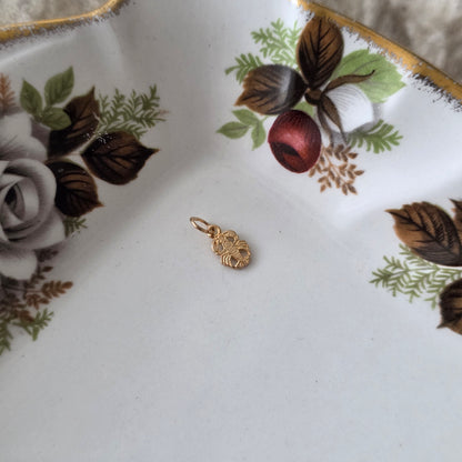Vintage 18k gouden hanger kreeft