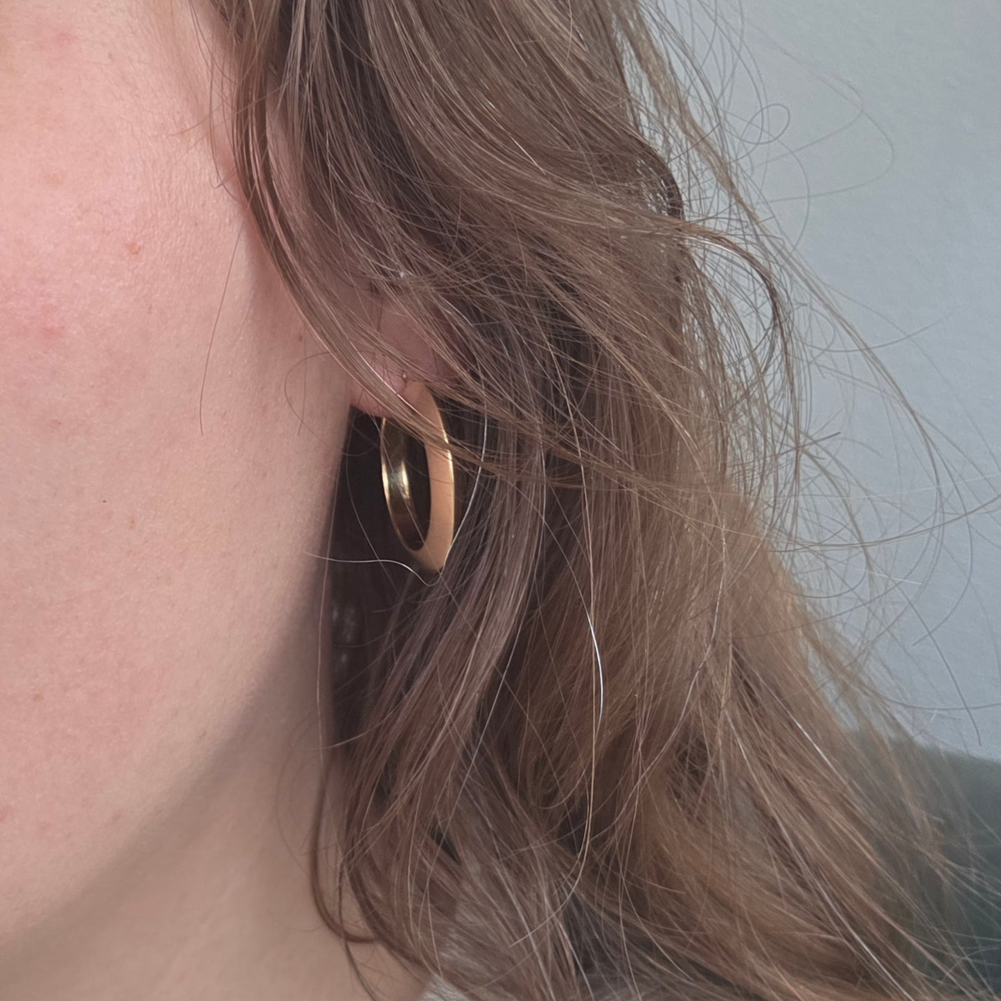 Vintage 14k gouden creolen