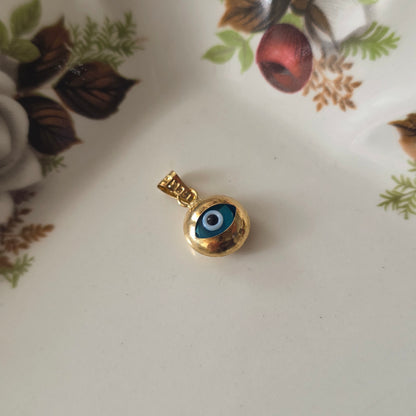 Vintage 14k gouden hanger oog