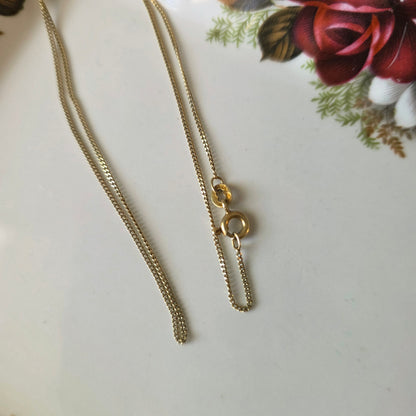 Vintage 14k gouden gourmet ketting