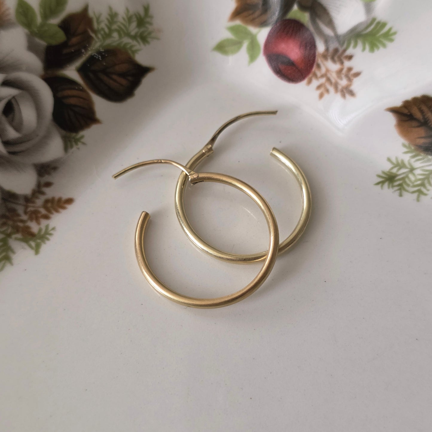 Vintage 14k gouden creolen