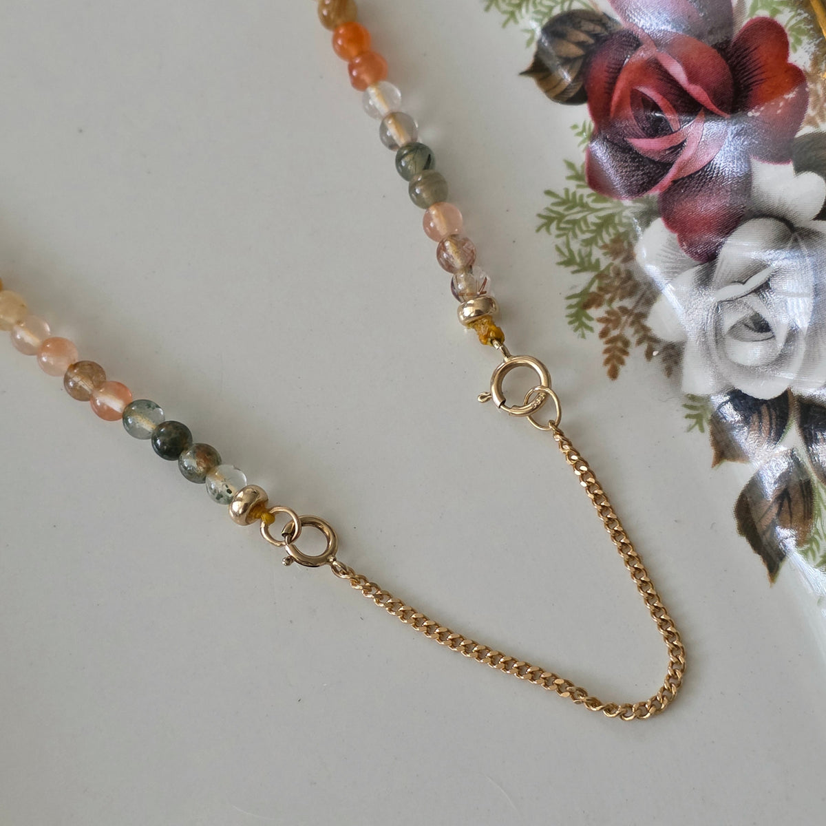 Vintage 14k gold chain extender